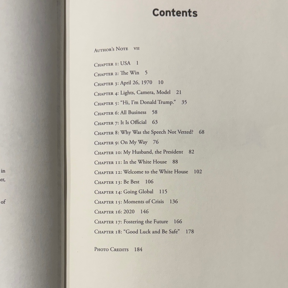 Melania Black Hardcover Book - Picture 2 of 5